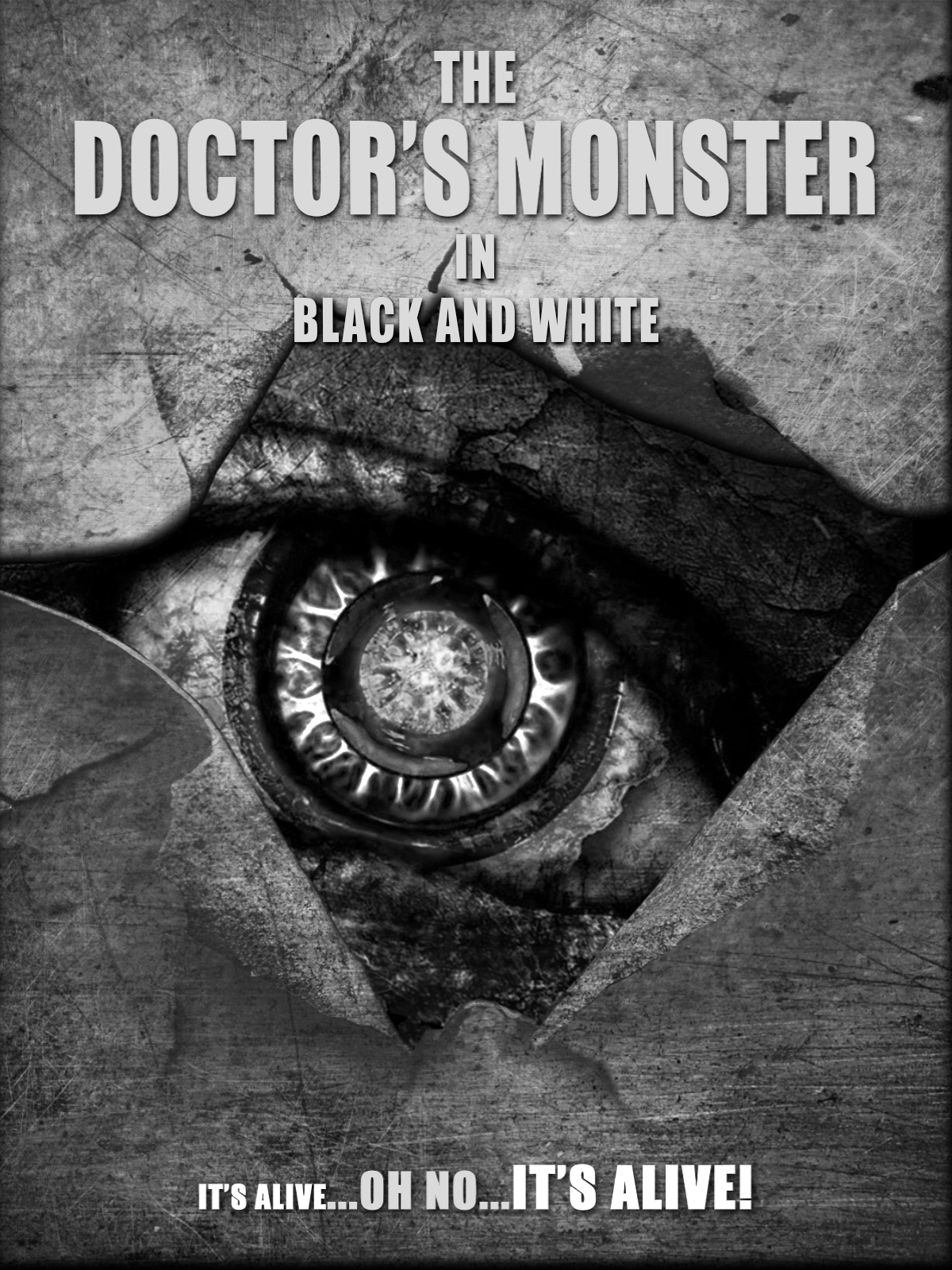 The Doctor's Monster In Black And White