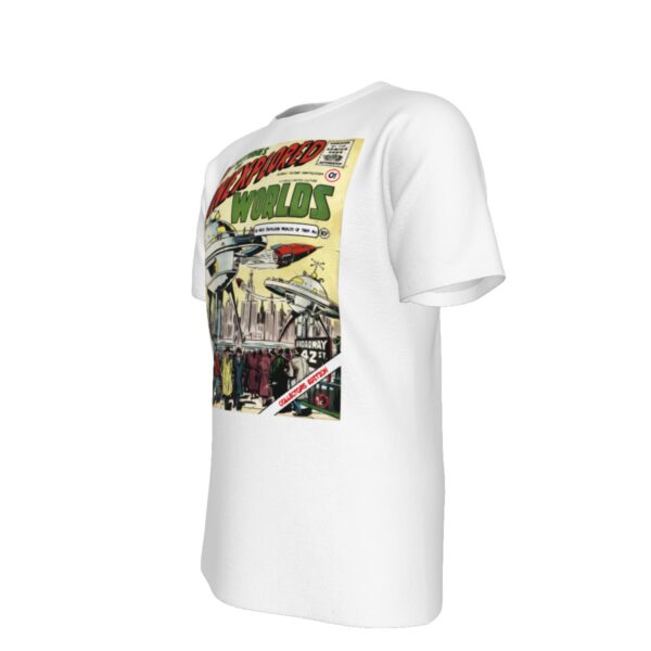 Mysteries Of Unexplored Worlds Compilation 01 Comic Book Cover T-Shirt - Image 2